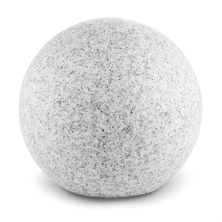 Shinestone XL Kugelleuchte Außenleuchte Gartenlampe 50cm Steinoptik