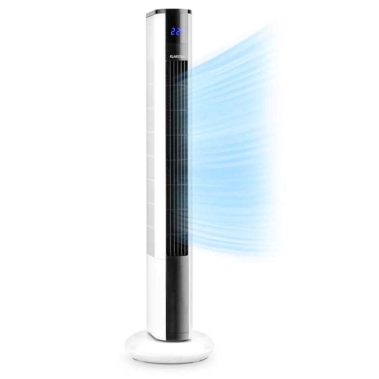 Skyscraper 3G torenventilator 48W luchtstroom 1.633 m³/h afstandsbediening Wit