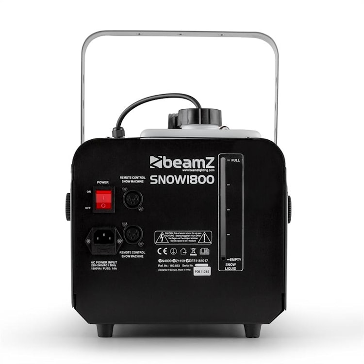Snow 1800 masina de zăpadă de 2,5 litri 10m³ 1800Wcucontrol de la distanță
