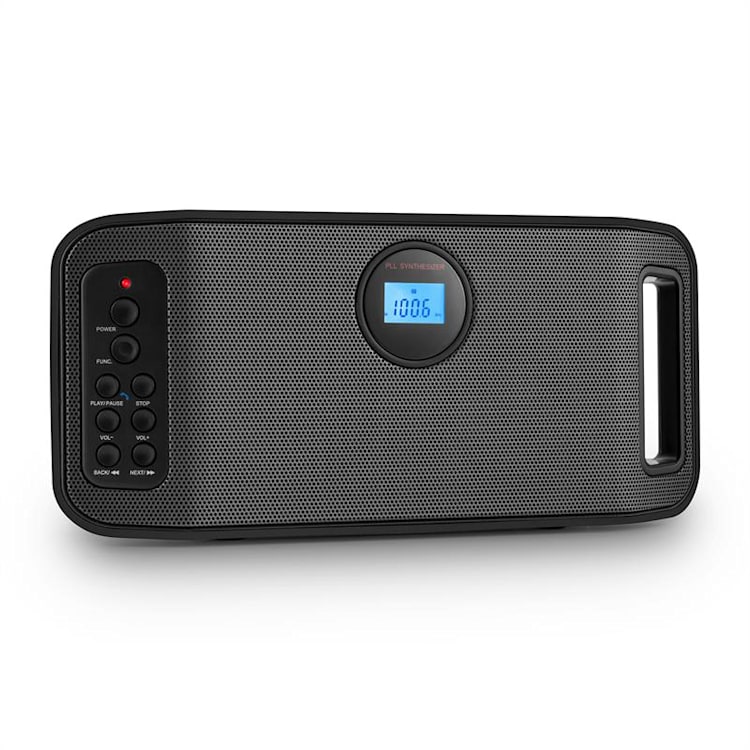 Rigid Box BT, bluetooth hangfal, FM, USB, akkumulátor, fekete