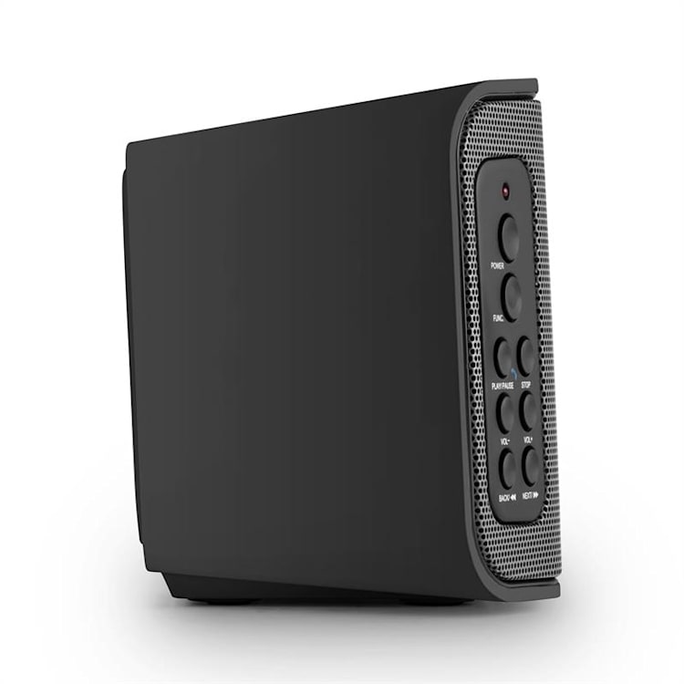 Rigid Box BT, bluetooth hangfal, FM, USB, akkumulátor, fekete