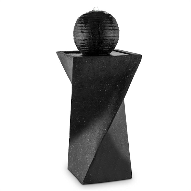 Schönbrunn Springbrunnen Kugelbrunnen Solar 200 l/h LED Basalt