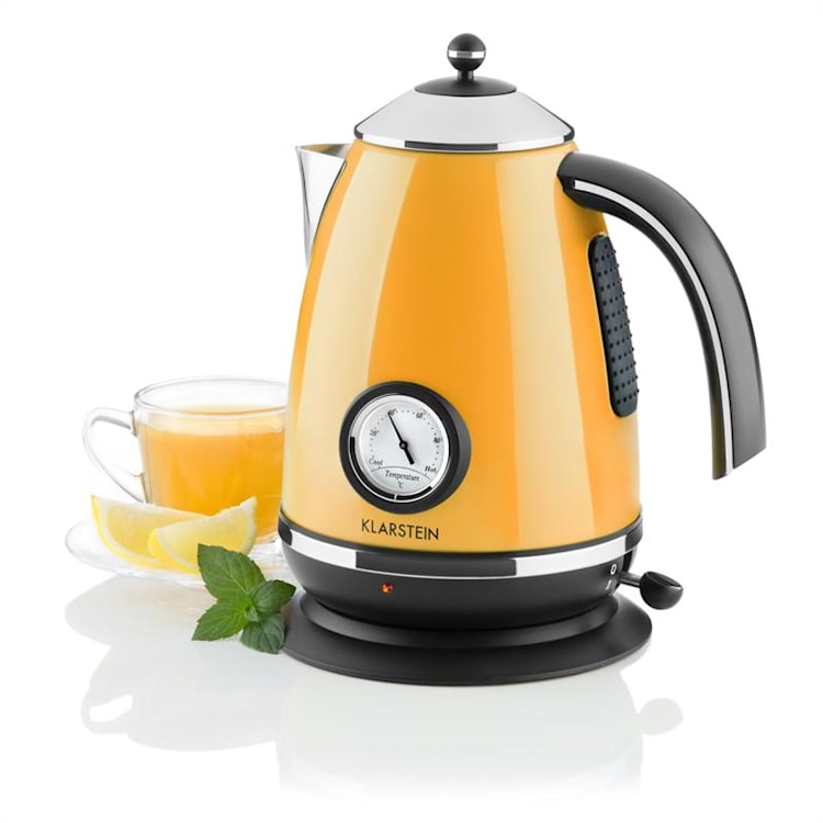 Aquavita Chalet Wasserkocher orange 1,7 Liter 2200W Orange