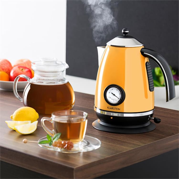 Aquavita Chalet Wasserkocher orange 1,7 Liter 2200W Orange