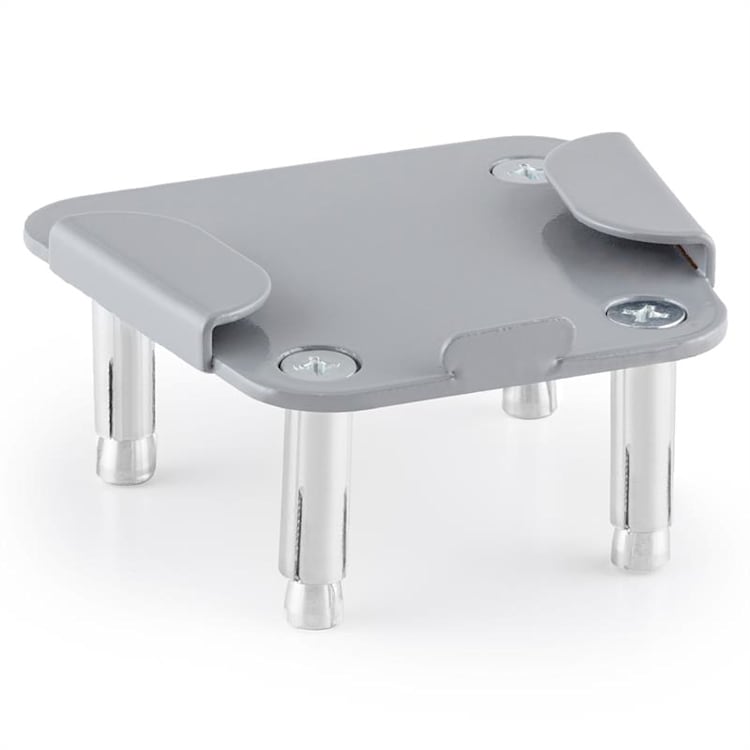 adapter lemez Bari oldalnapellenzőhöz, acél, porszórt lakkozású
