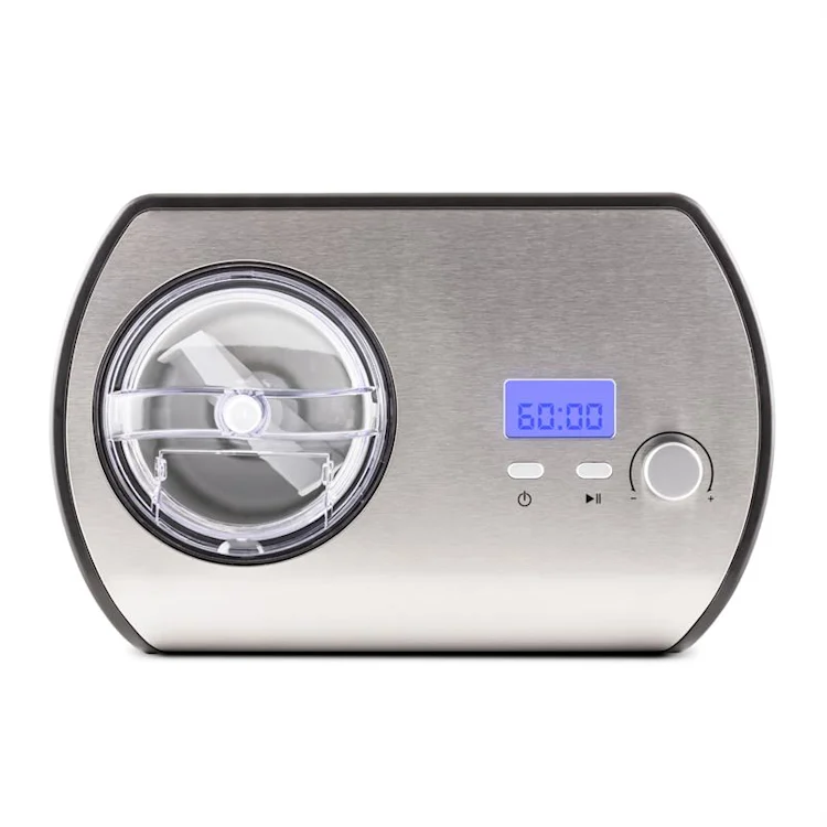 Snowberry & Choc Ice Cream Machine 1.2 litre stainless steel keep cool