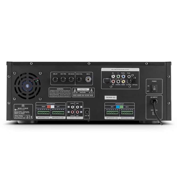 Mega Party Sound Système Audio 720W Bluetooth DVD HDMI AV FM USB AUX 