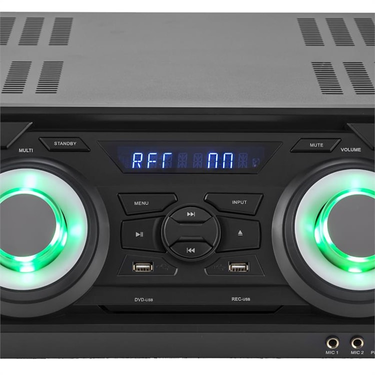 Mega Party Sound Système Audio 720W Bluetooth DVD HDMI AV FM USB AUX 