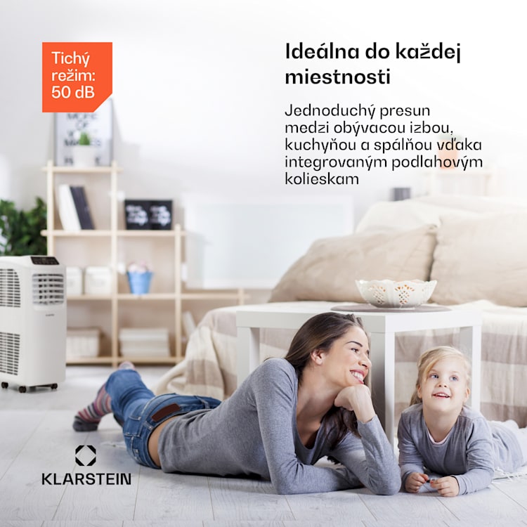 Pure Blizzard 3 2G, mobilná klimatizácia 3 v 1, ventilátor, odvlhčovač vzduchu, 7 000 BTU/808 W, biela 7.000 BTU | Nie | Biela