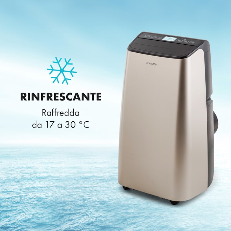 Metrobreeze 9 Paris A climatizzatore 3 in 1, 9.000 BTU/2,6 kW, CEE A Classe energetica A