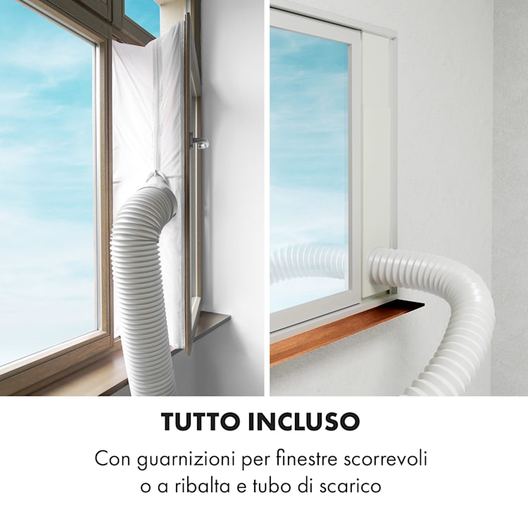 Metrobreeze 9 Paris A climatizzatore 3 in 1, 9.000 BTU/2,6 kW, CEE A Classe energetica A