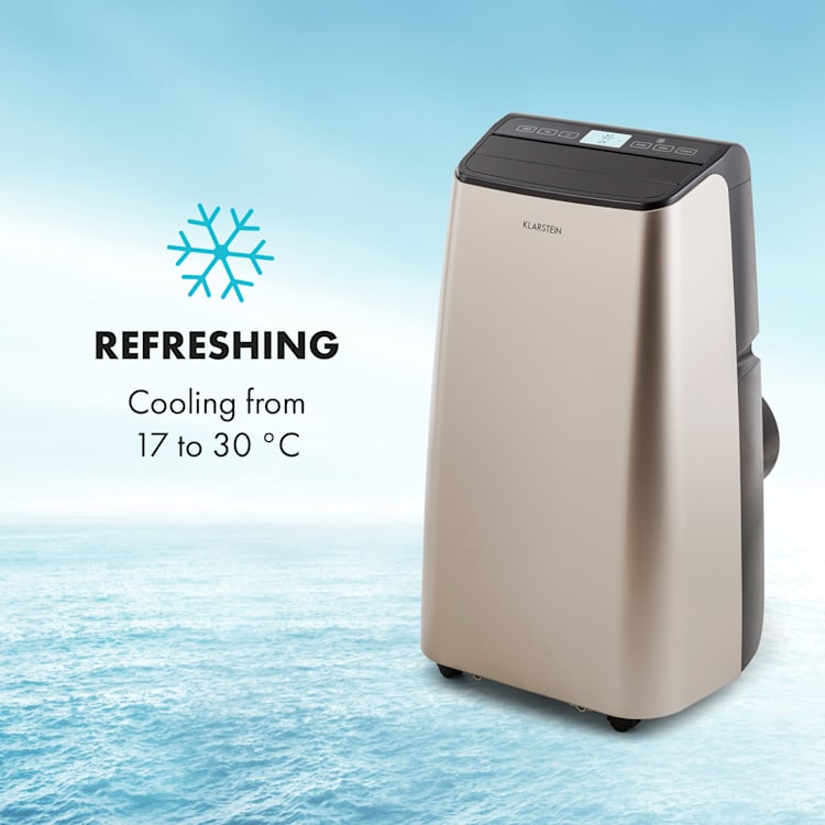 Metrobreeze 9 PARIS, 1050W, мобилен климатик , 9000 BTU/h , бронзов цвят Клас на енергийна ефективност
