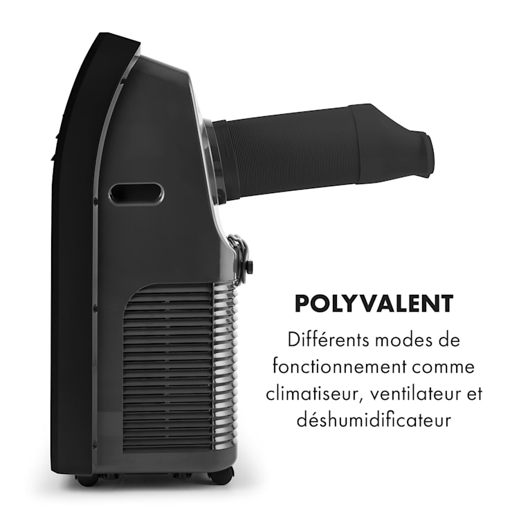 Climatiseur mobile 3 en 1 Metrobreeze 9 New York City 9.000 BTU | Noir