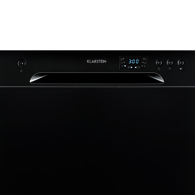 Amazonia 6 Lavastoviglie 1380W 6 coperti Pannello con pulsanti Nero