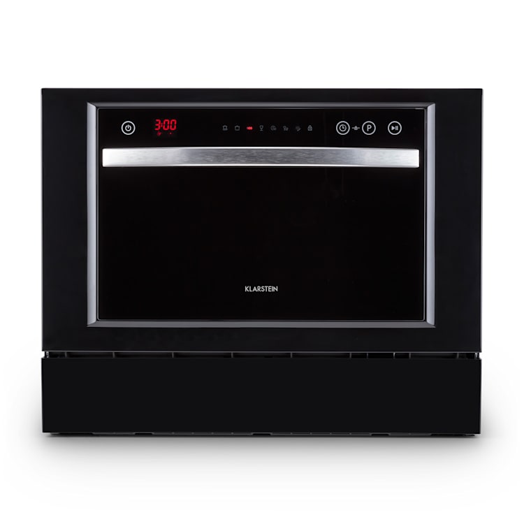 Amazonia 6 Luminance, zmywarka do naczyń stołowa, 1380 W, klasa energetyczna F, 6 kompletów naczyń Czarny