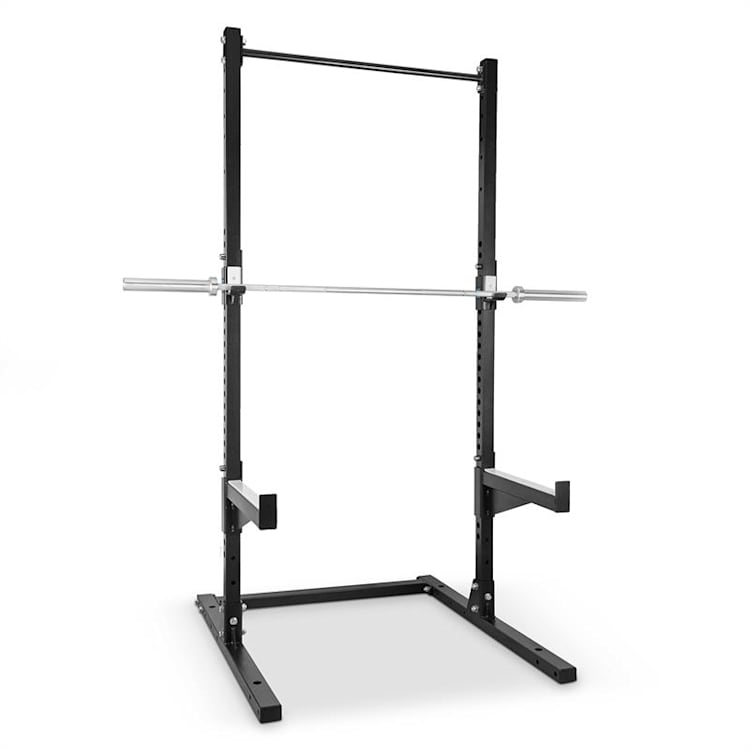 Rackster Half Rack, 250kg, suport pentru antrenament cu o bară, acoperit cu vopsea pulbere