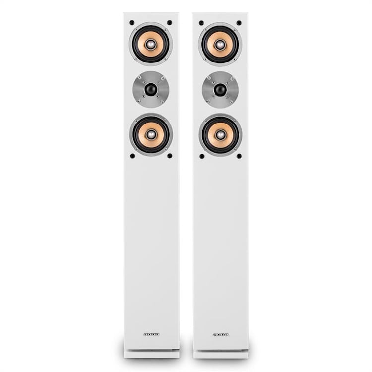 Linie 501 FS WH, 280 W, pár vežových reproduktorov, pasívne, biele Biela