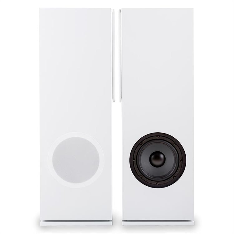 Linie 501 FS WH, 280 W, pár vežových reproduktorov, pasívne, biele Biela