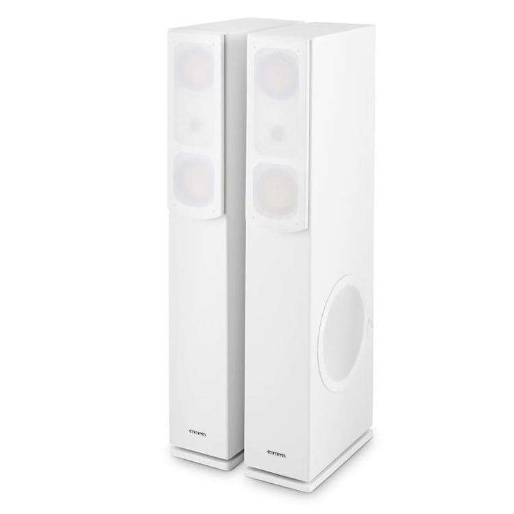 Linie 501 FS WH, 280 W, pár vežových reproduktorov, pasívne, biele Biela