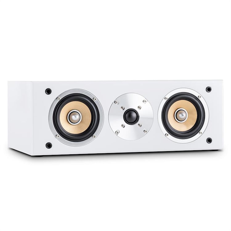 Linie 501 CS-WH Altoparlante Center 120W Passivo Bianco Bianco