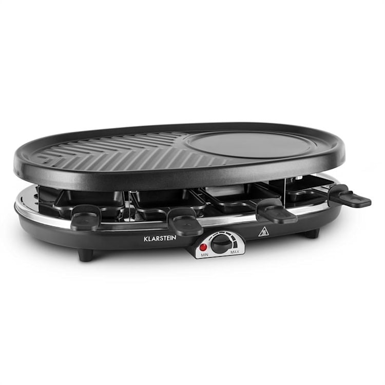 All-U-Can-Grill Raclette 4-in-1 Pancake Crêpes Steinplatte 8 Personen