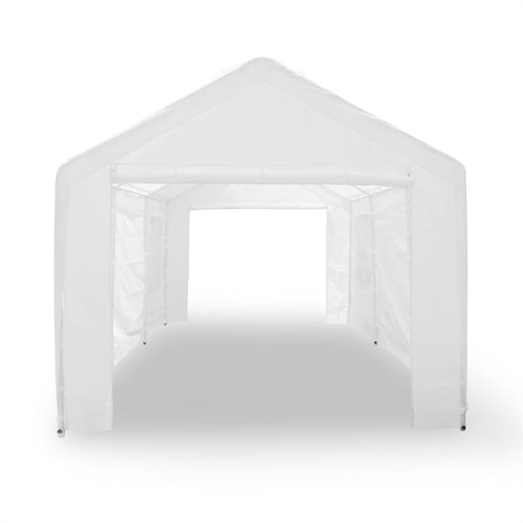 Lofty Palace Pavillon Partyzelt 3x6m PE feuerfest Vordach Belüftung