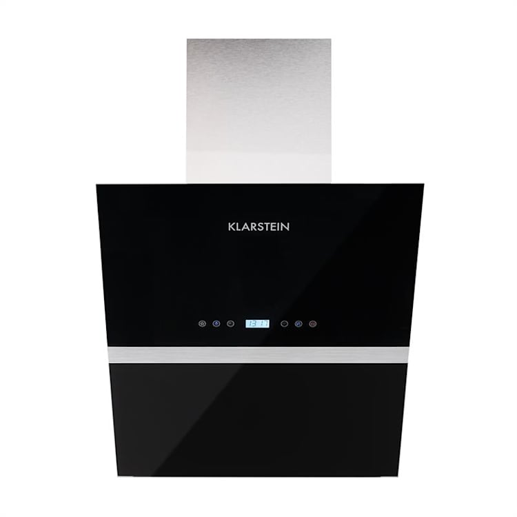 Aurea VII Extractor de Fumos Chaminé 60cm 195W 700m³ / h Vidro 60 | Preto