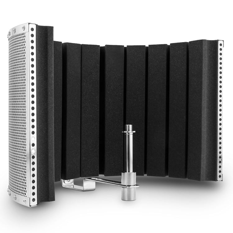 MP32 MKII Schermo Per Microfono Mic Screen Adattatore Compreso Argento