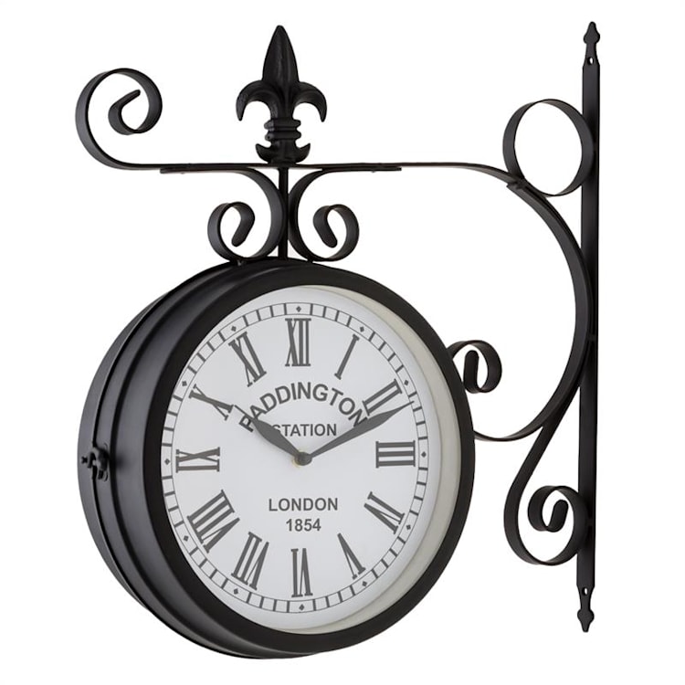 Ceas Paddington Bahnhofsuhr Gartenuhr 41x45x11cm Vintage