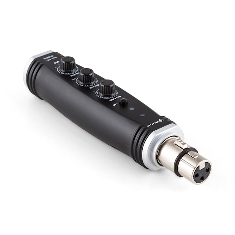 Al-01, XLR-USB mikrofon konvertor, 16bit, 48 V, phantom áramellátás, plug&play