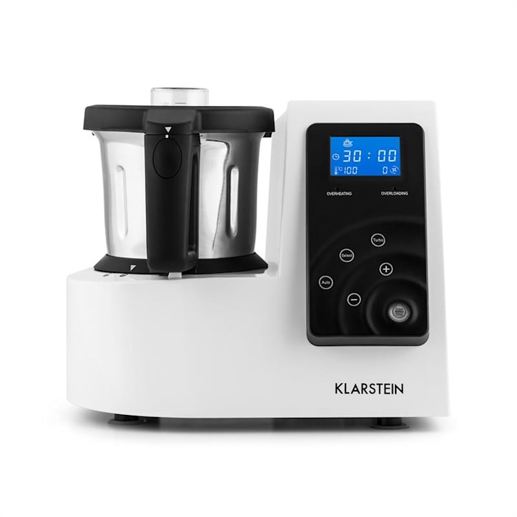 Kitchen Hero 9-em-1 Processador de Alimentos Máquina de Cozinha 2L 600/1300W Branco Branco