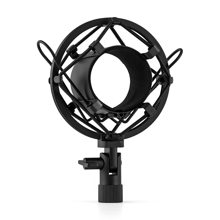 MIC-900B-LED, mikrofon pojemnościowy, studyjny, kardioidalny, USB, LED, kolor czarny