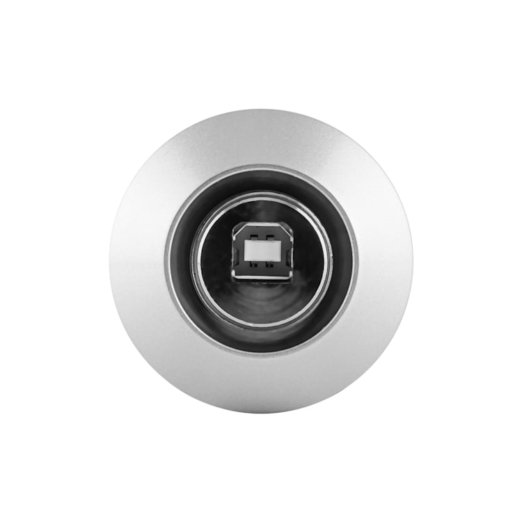 MIC-900-LED USB Condensatore Microfono Argento Rene LED Argento metallizzato | Argento
