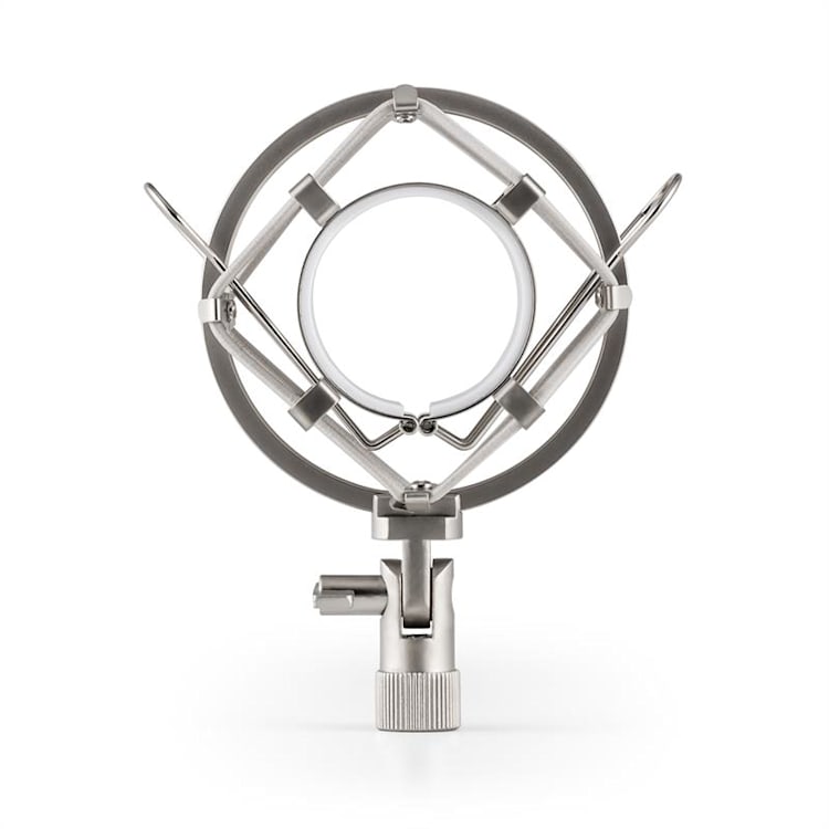 MIC-900-LED USB Condensatore Microfono Argento Rene LED Argento metallizzato | Argento