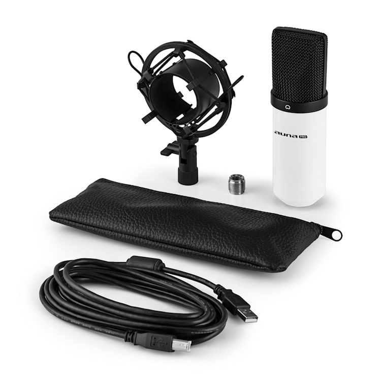 MIC-900 USB Condensatore Microfono Bianco Rene Bianco | Nero