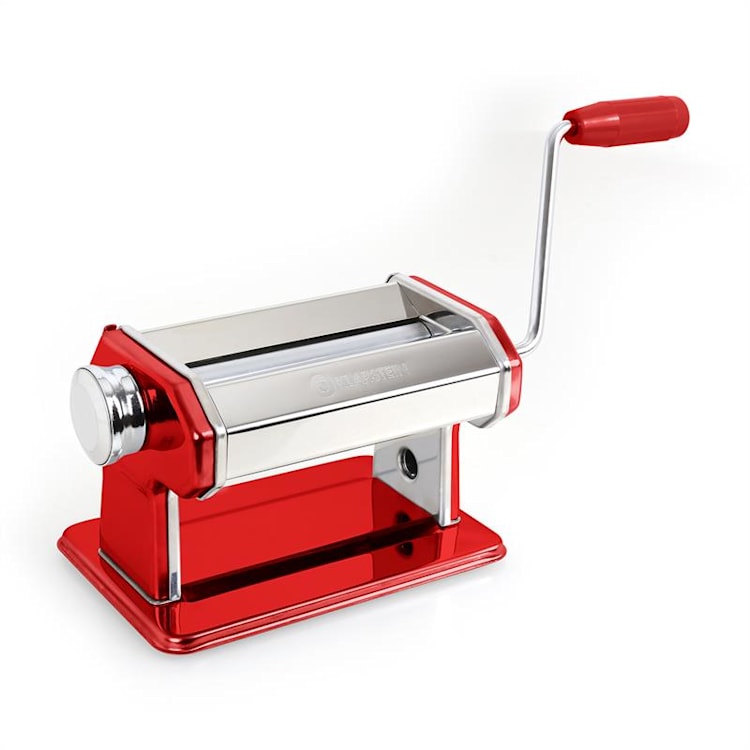 Siena Rossa Pasta Maker Machine à pâtes 3 accessoires acier rouge Rouge