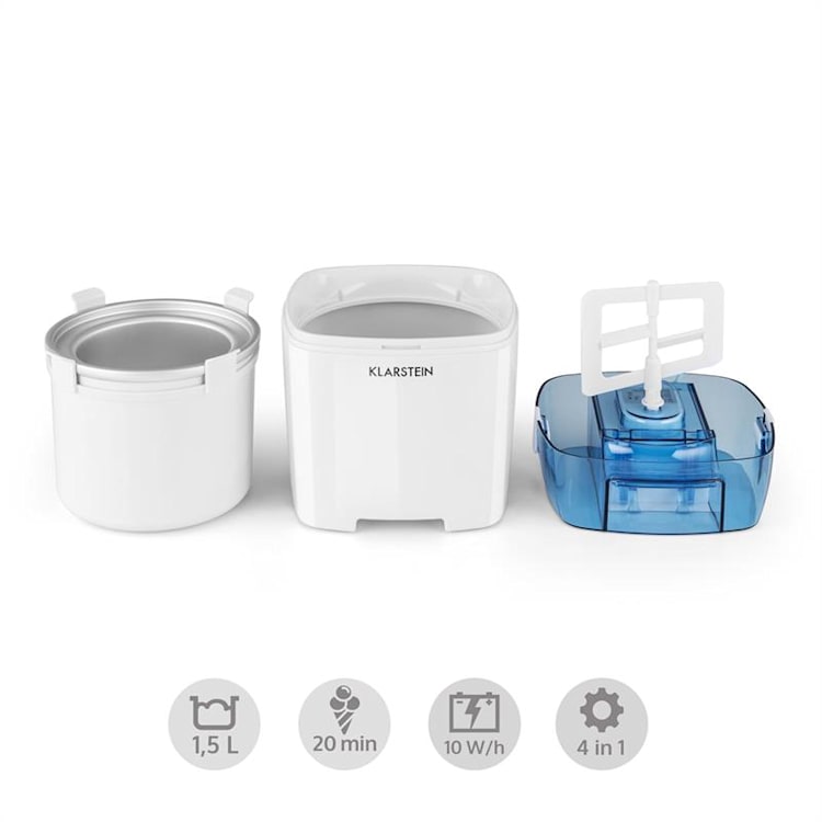 Creamberry Heladera Yogurtera 1,5l Blanco Blanco
