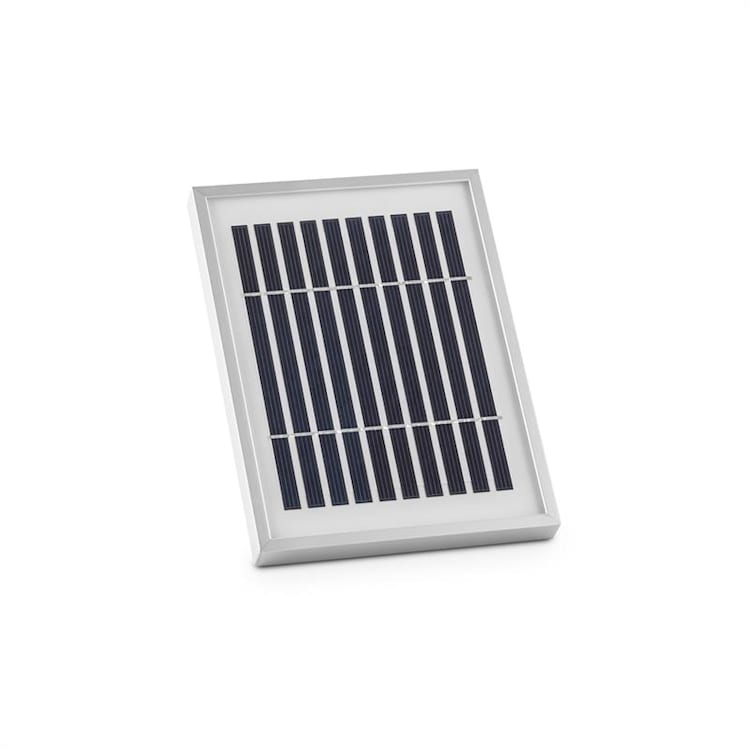 Königsbrunn Springbrunnen Solar 200 l/h LED Akku Basaltoptik