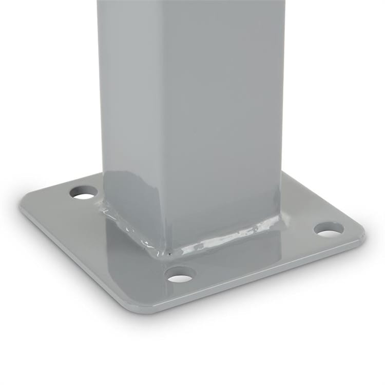 Torre di Bari poste para marquesina lateral Bari 1,5m aluminio