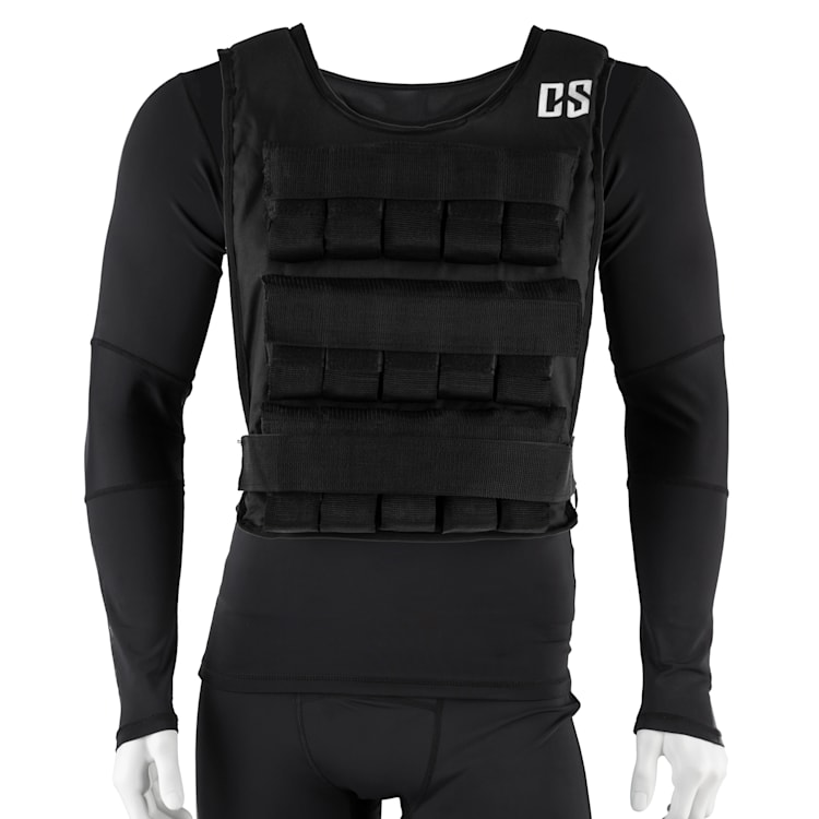 Monstervest Weight Vest Metal Weights 30 kg Black