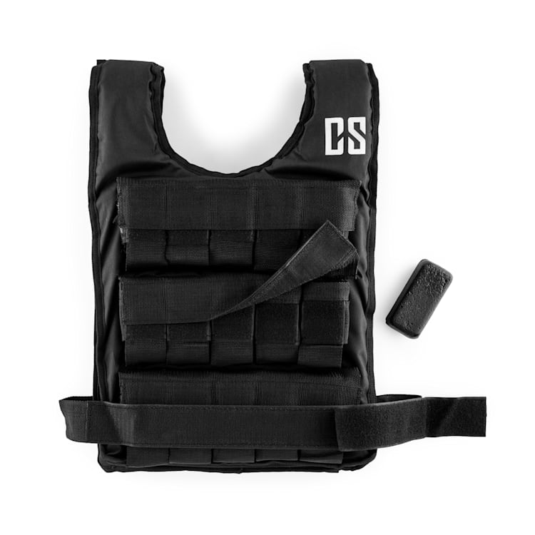 Monstervest Weight Vest Metal Weights 30 kg Black