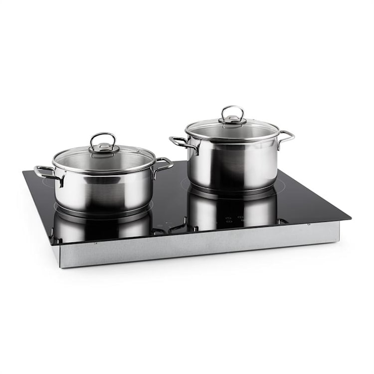 Virtuosa Keramikkochfeld Einbauherd 5300W 59x52cm 3 Zonen Glaskeramik