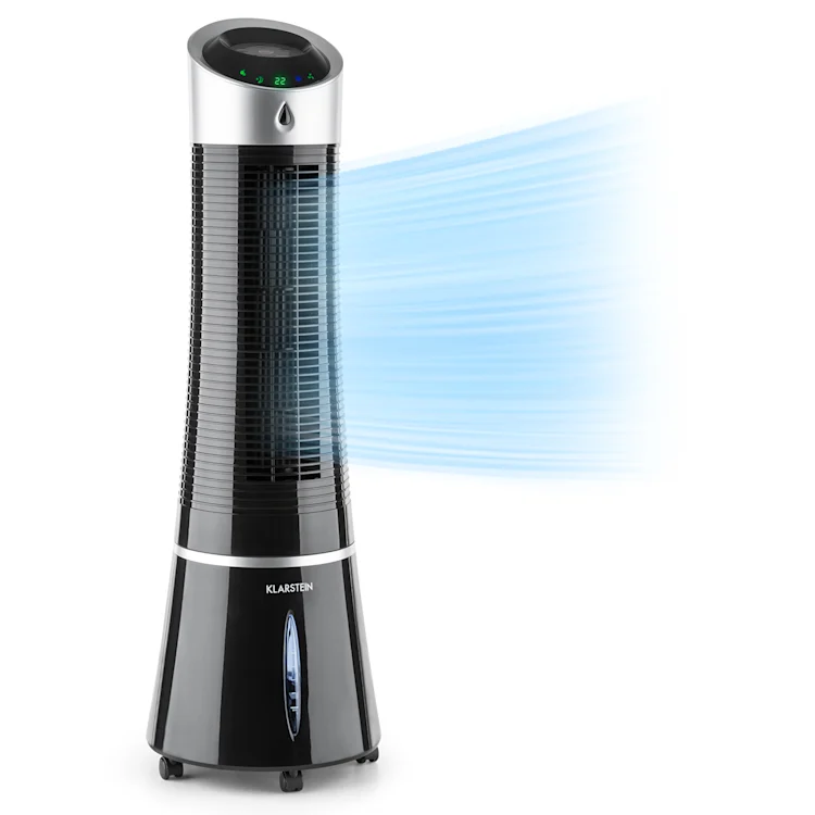 Skyscraper Ice 4-in-1 Air Cooler Fan 210 m³/h 30 W oscillation mobile remote control 180 m³/h | No | Black