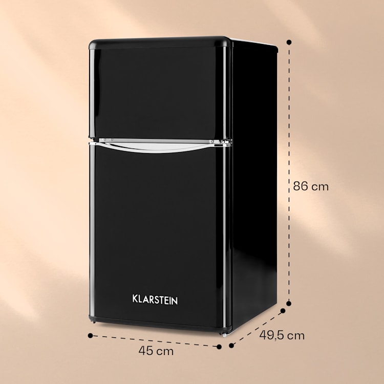 Monroe Kyl- & fryskombination 61/24 liter 0 - 10 °C 70 watt Svart