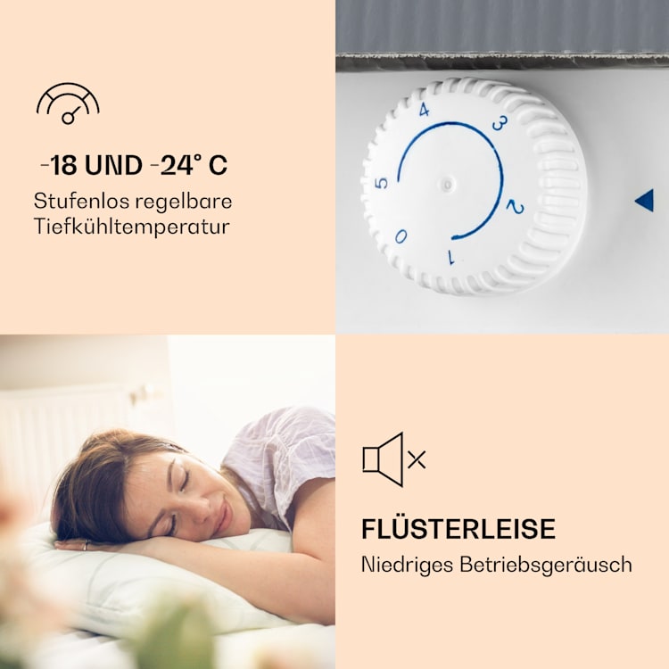 Garfield Gefrierschrank Gefrierwürfel 4-Sterne 35 L 65 W 2 Etagen 35 Ltr | Schwarz