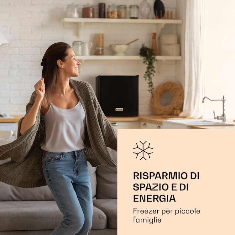 Garfield - Freezer 4 stelle, 35 L, 65 W 2 livelli nero |