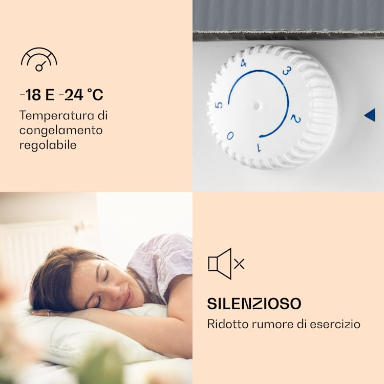 Garfield - Freezer 4 stelle, 35 L, 65 W 2 livelli nero |