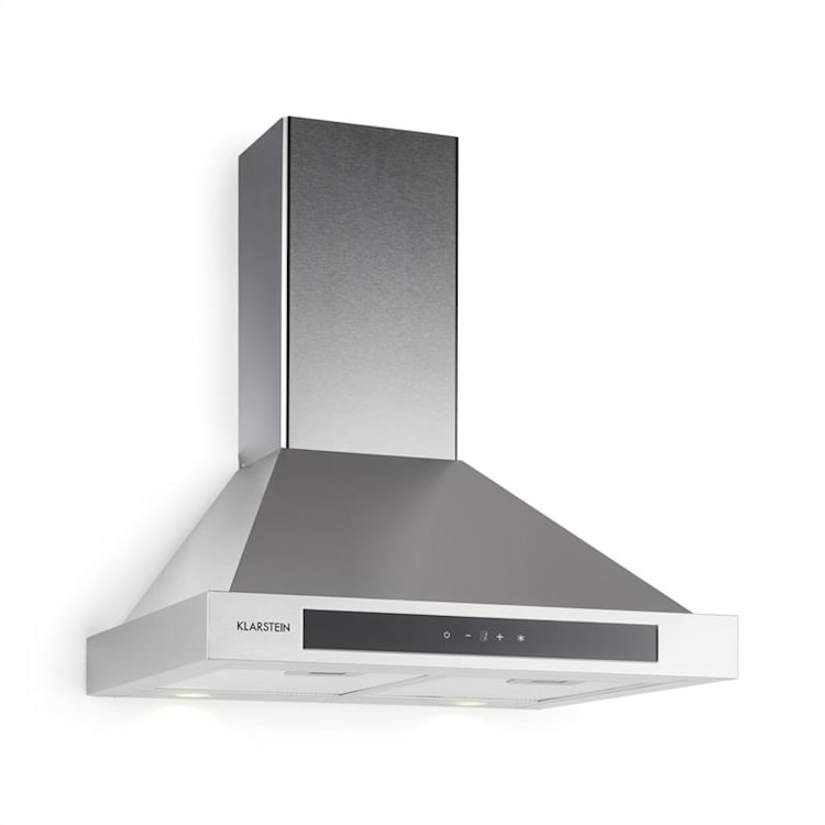 Zelda, digestor, 60 cm, nástenný, 620 m³/h, LED, dotykové ovládanie, časovač, nehrdzavejúca oceľ