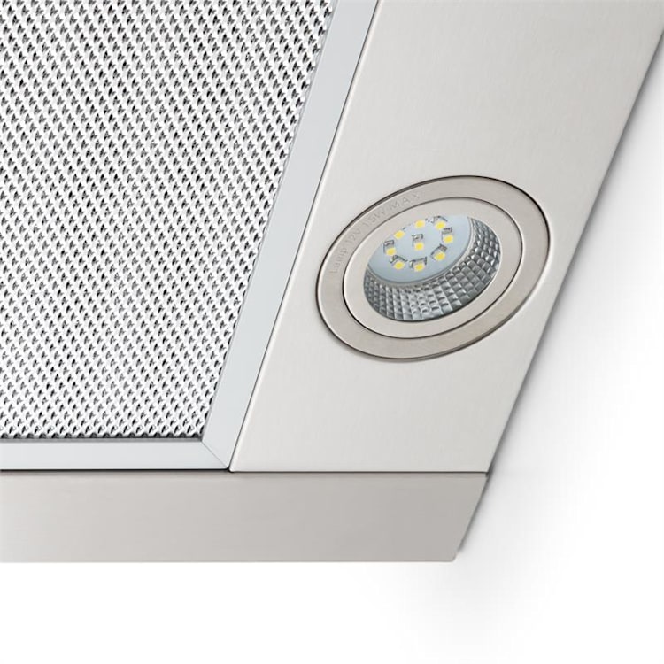 Zelda, digestor, 60 cm, nástenný, 620 m³/h, LED, dotykové ovládanie, časovač, nehrdzavejúca oceľ