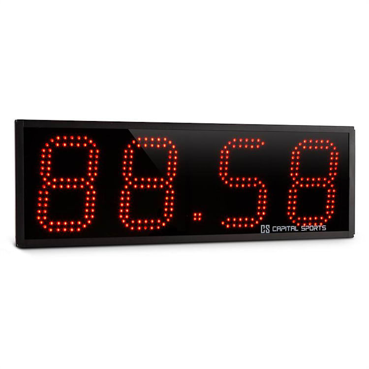 Timeter Sporttimer Tabata Stopwatch Cross-Training 4 Cijfers geluidsignaal